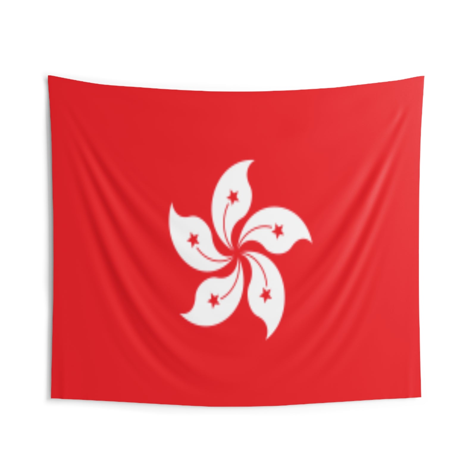 Hongkong Country Flag Wall Hanging Tapestry-Express Your Love Gifts