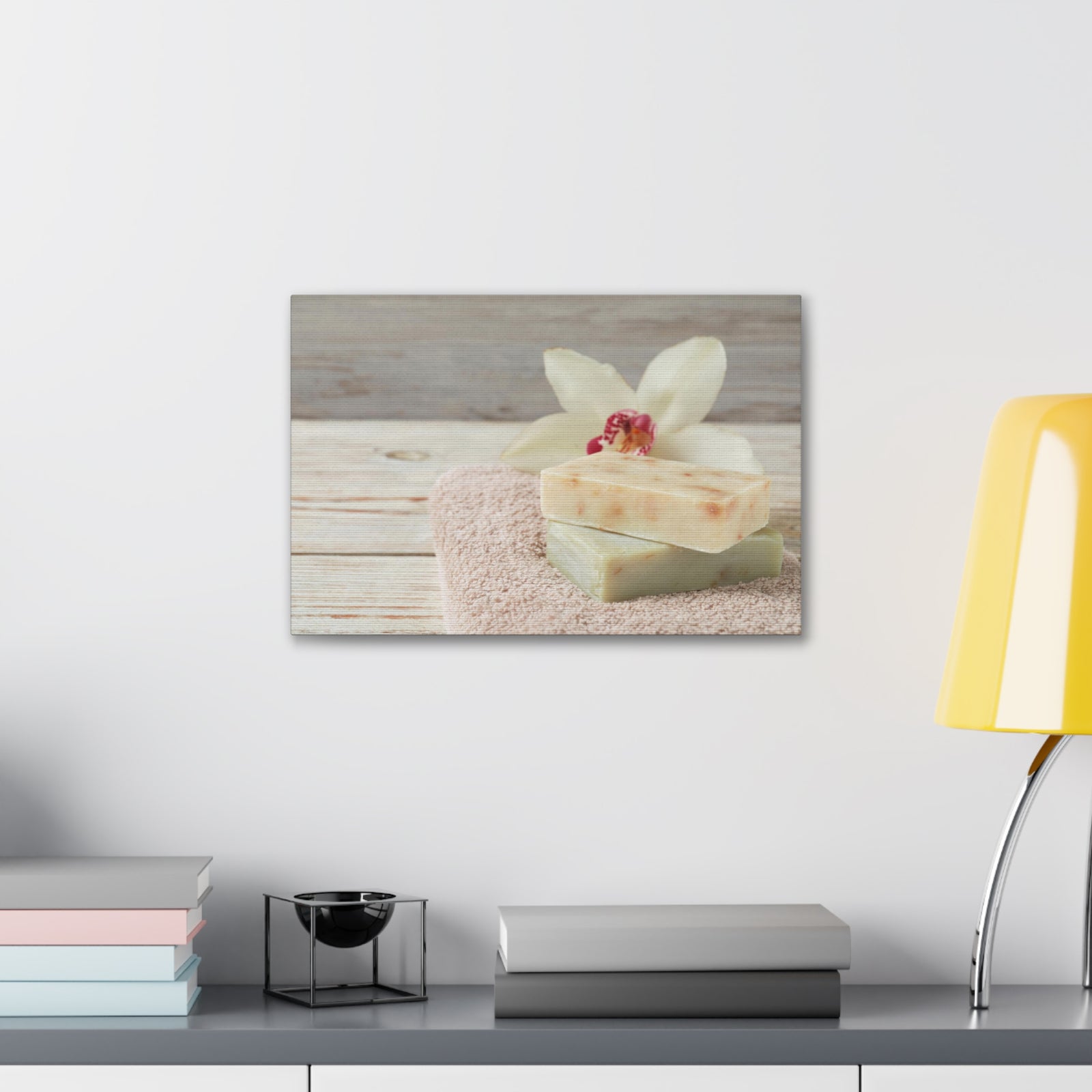 Terry Towel and Lily Forest Floral Nature Photography Canvas Wall Art for Home Decor Ready-to-Hang-Express Your Love Gifts
