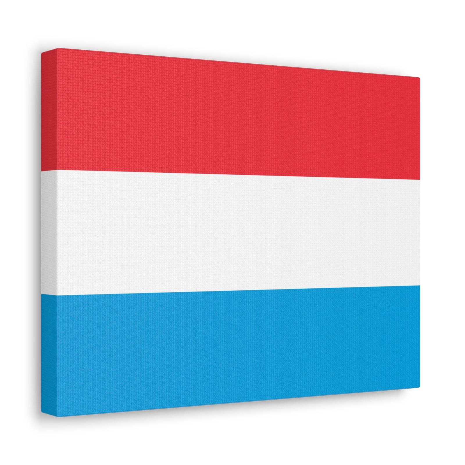 Luxembourg Country Flag Canvas Vibrant Wall Art Unframed Home Decor-Express Your Love Gifts