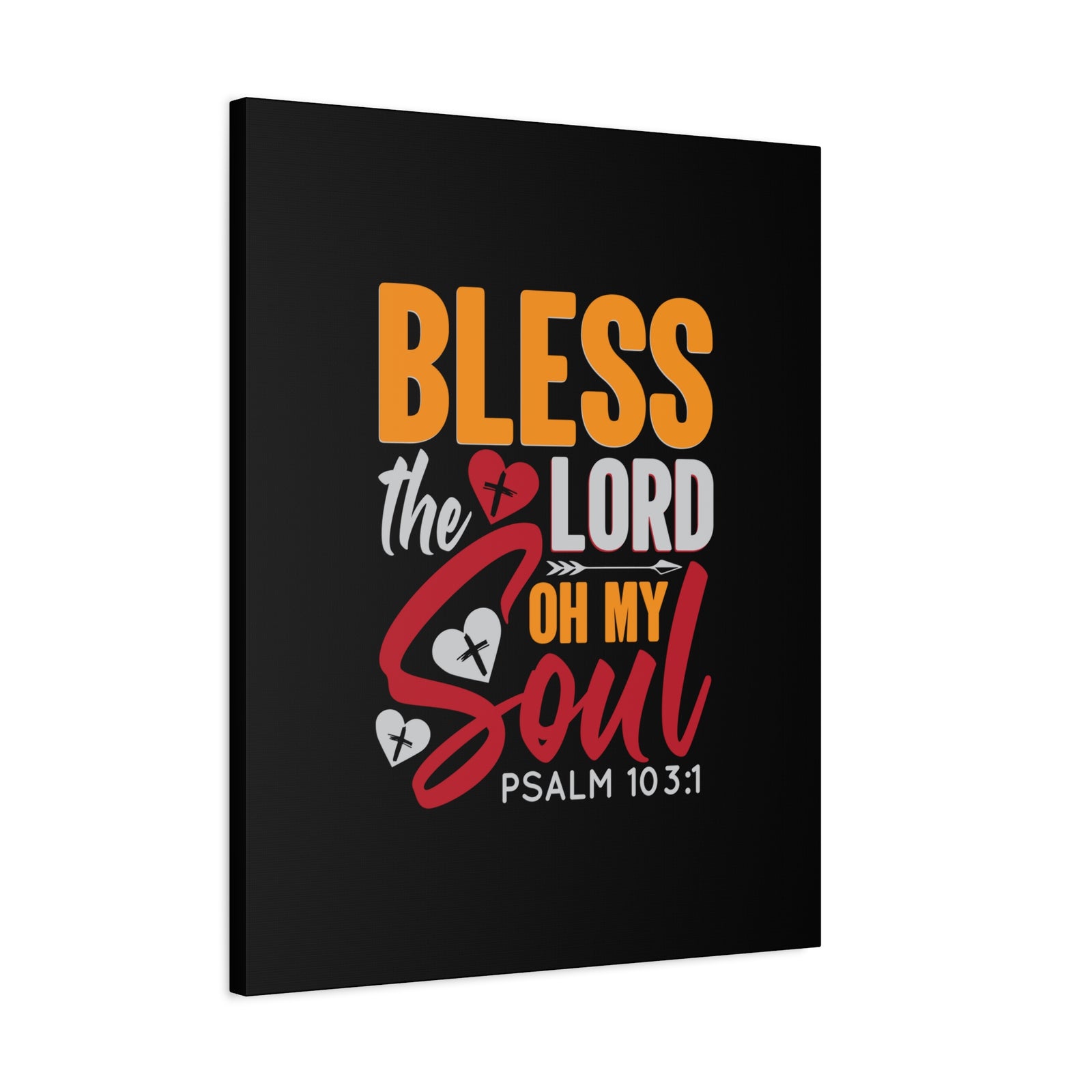 Scripture Walls Oh My Soul Psalm 103:1 Bible Verse Canvas Christian Wall Art Ready to Hang-Express Your Love Gifts