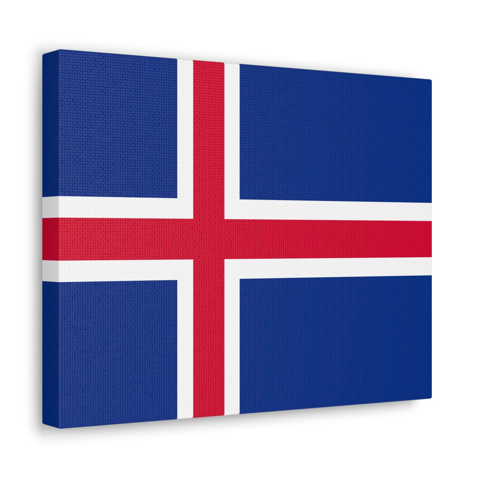 Iceland Country Flag Canvas Vibrant Wall Art Unframed Home Decor-Express Your Love Gifts