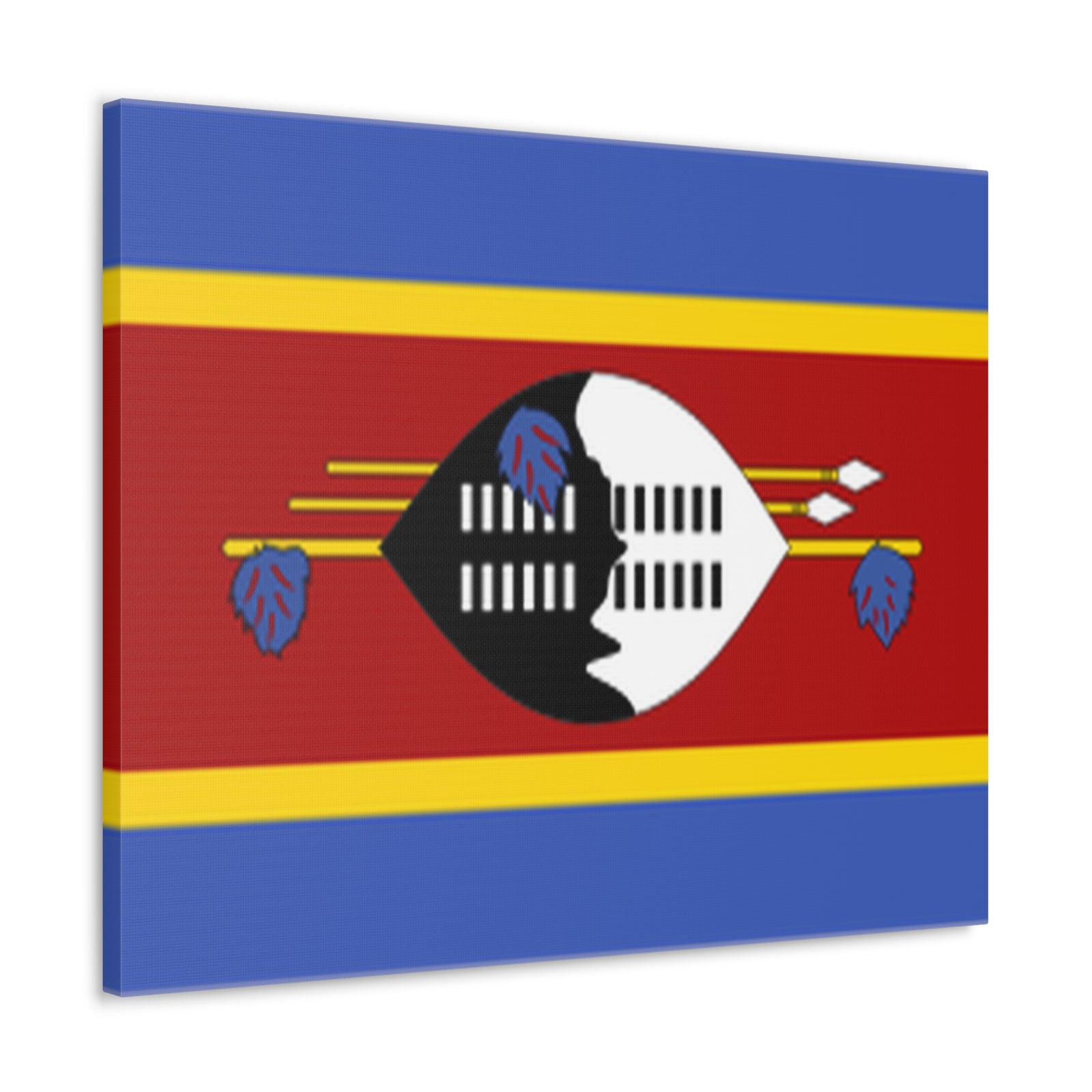 Eswatini Country Flag Canvas Vibrant Wall Art Unframed Home Decor-Express Your Love Gifts