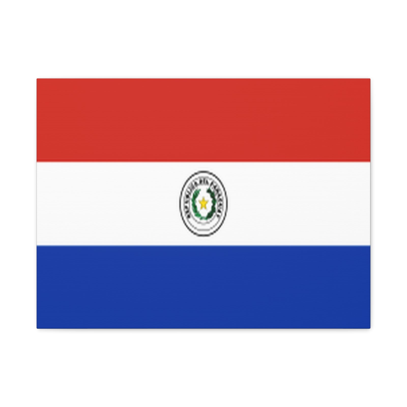 Paraguay Country Flag Canvas Vibrant Wall Art Unframed Home Decor-Express Your Love Gifts