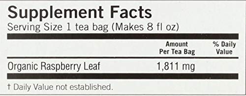 Yogi Woman's Raspberry Leaf Tea, 16 Caffeine-Free Tea Bags – Pack of 6 – Organic Herbal Support for Women, BB 04/2026-Express Your Love Gifts