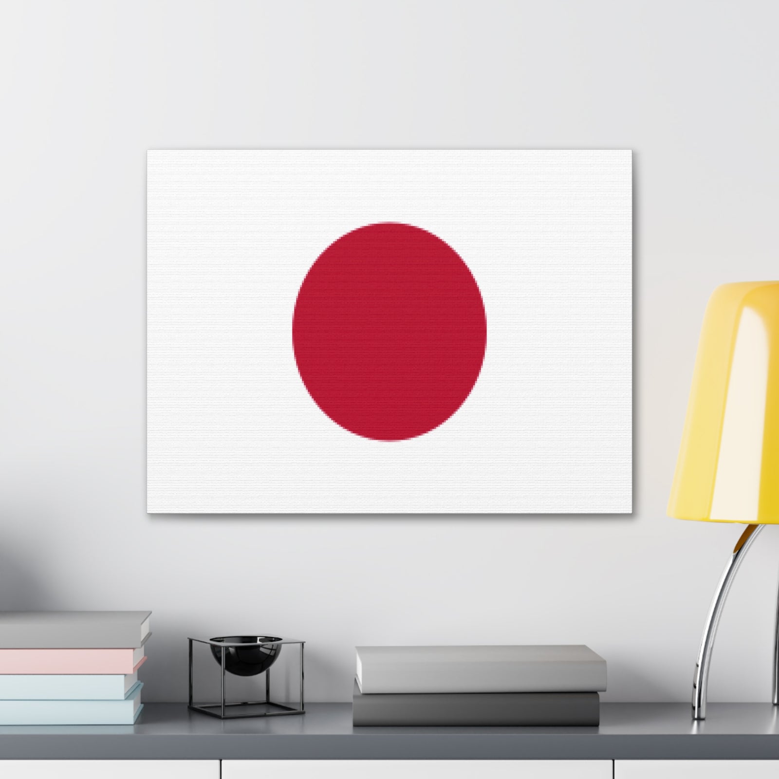 Japan Country Flag Canvas Vibrant Wall Art Unframed Home Decor-Express Your Love Gifts