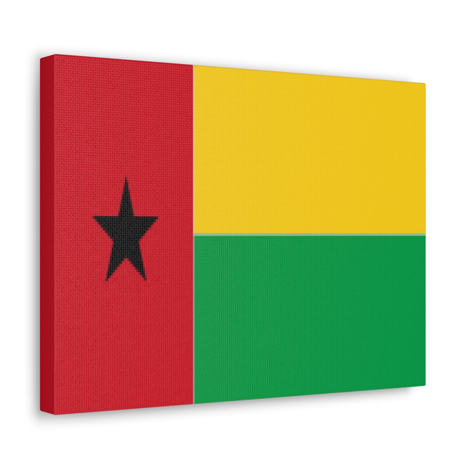Guinea-Bissau Country Flag Canvas Vibrant Wall Art Unframed Home Decor-Express Your Love Gifts