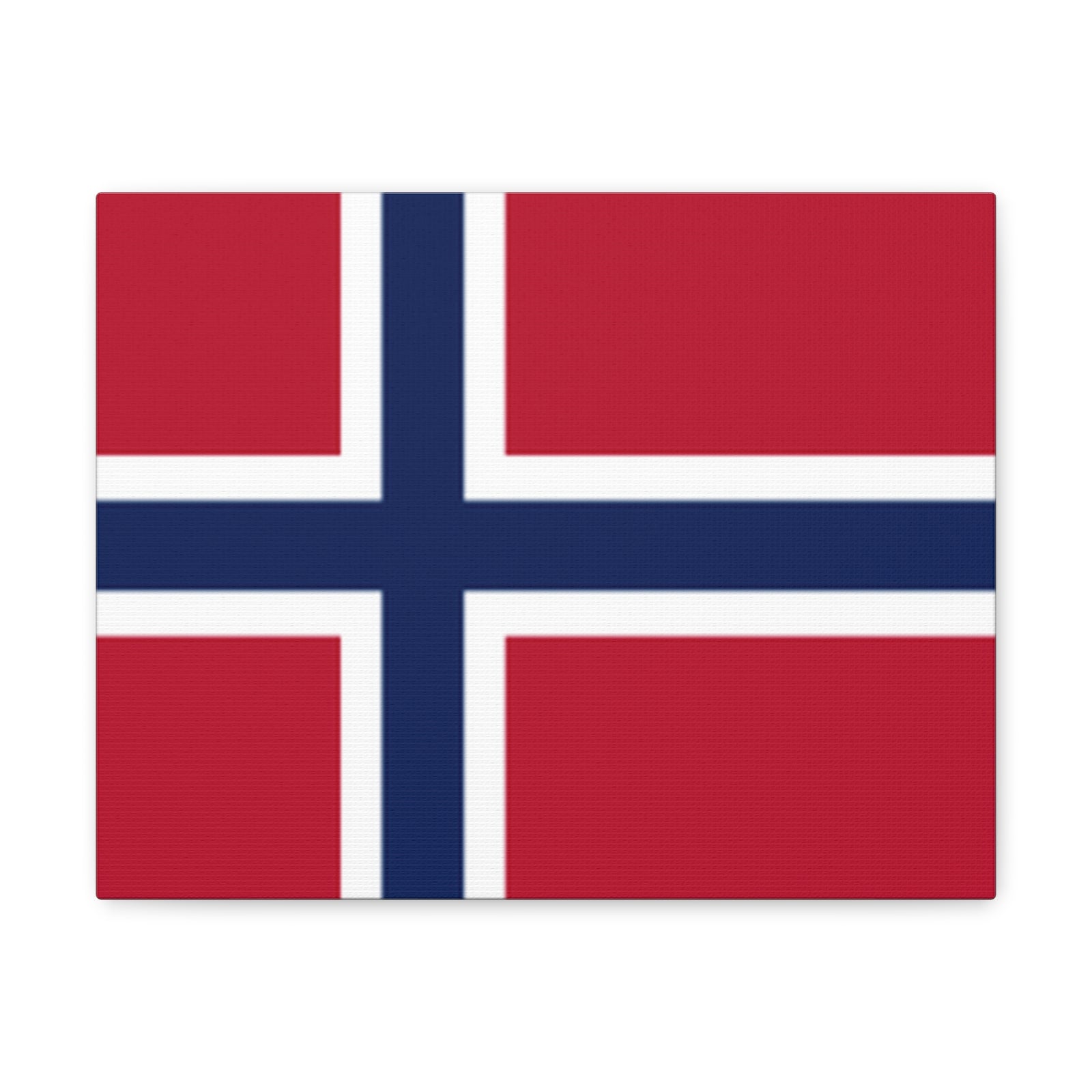 Norway Country Flag Canvas Vibrant Wall Art Unframed Home Decor-Express Your Love Gifts