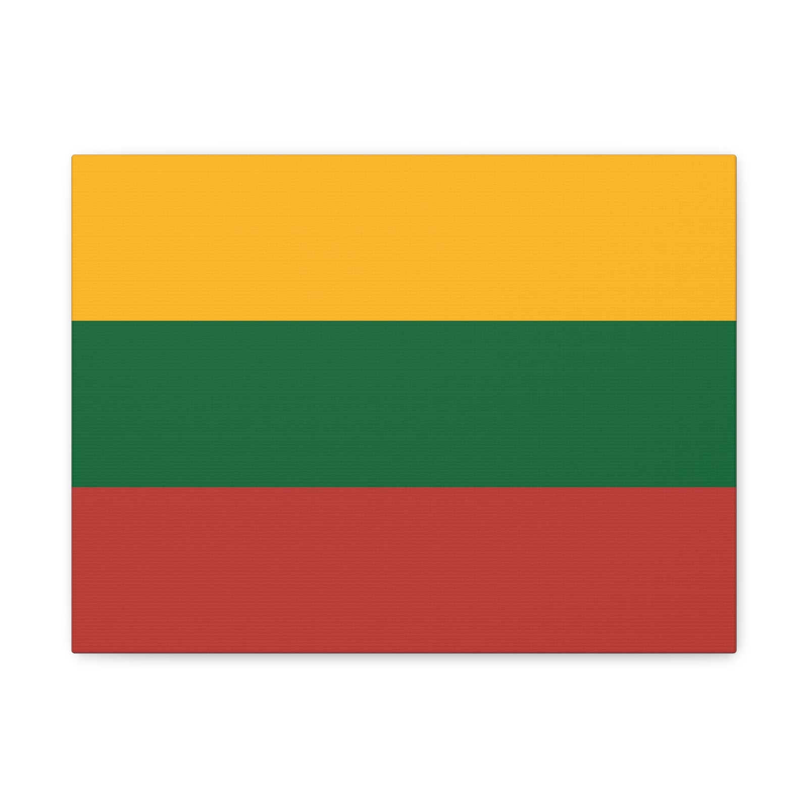 Lithuania Country Flag Canvas Vibrant Wall Art Unframed Home Decor-Express Your Love Gifts