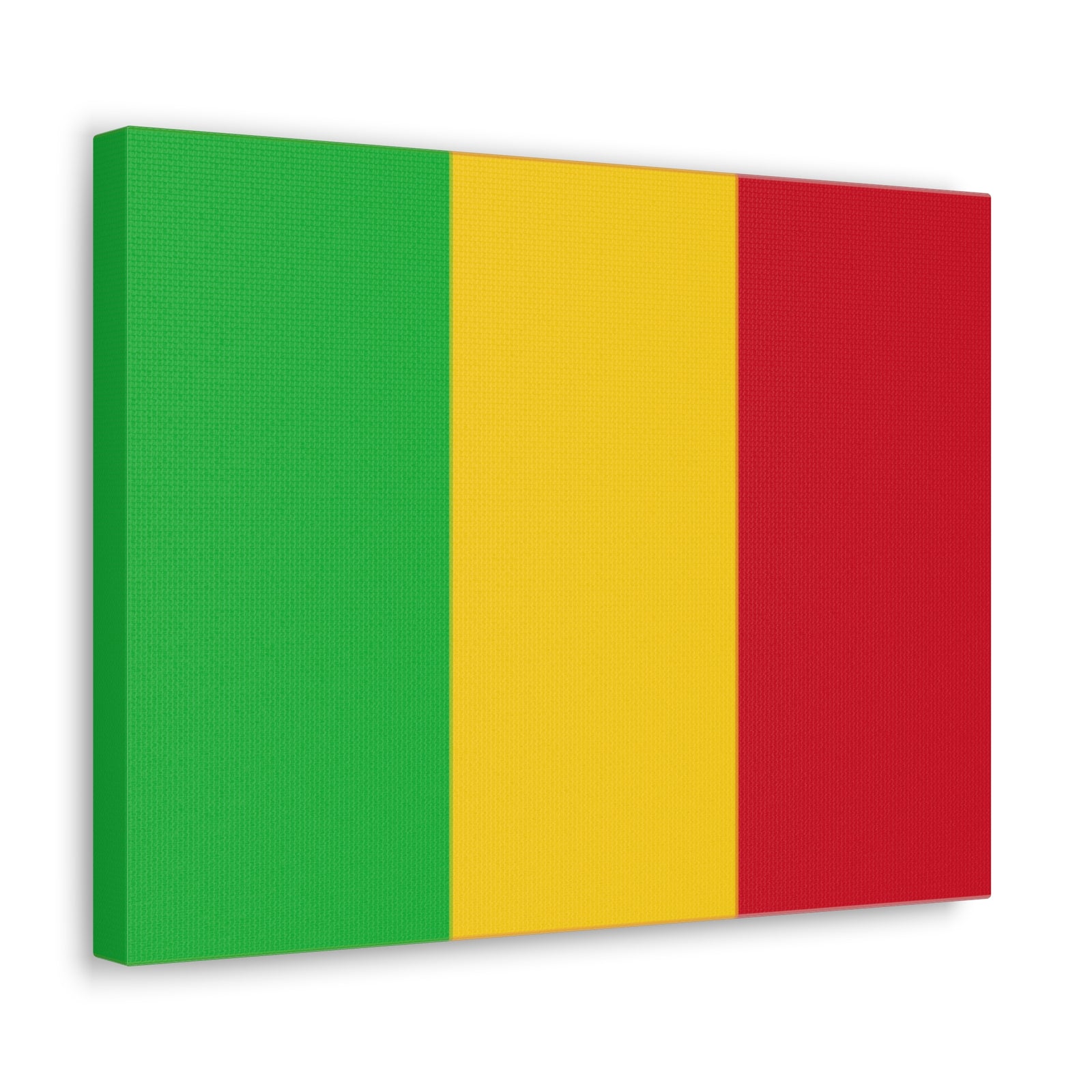 Mali Country Flag Canvas Vibrant Wall Art Unframed Home Decor-Express Your Love Gifts