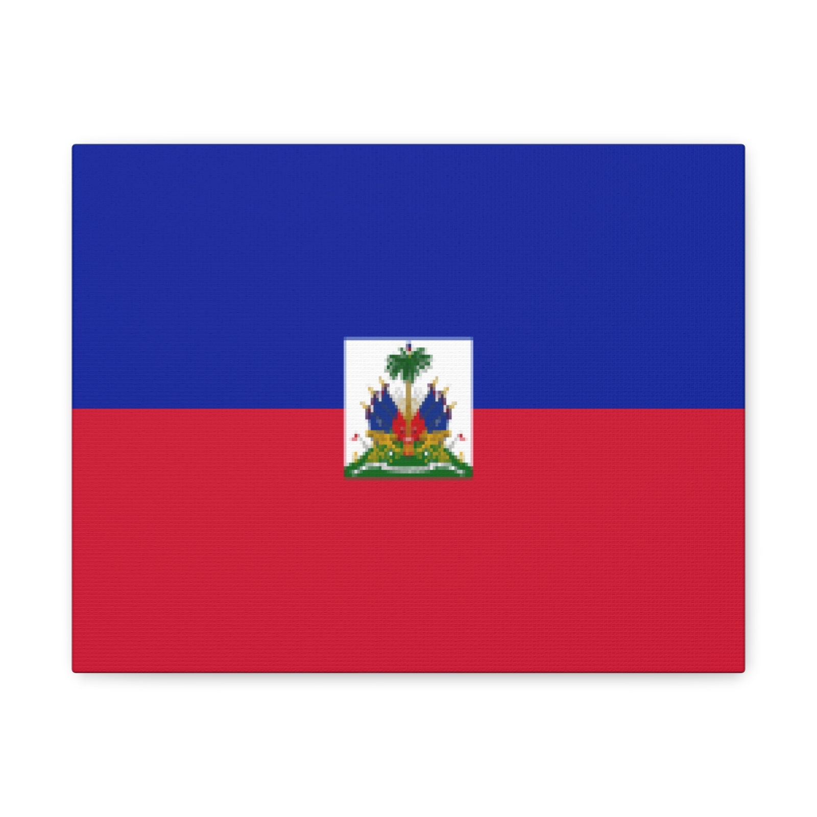 Haiti Country Flag Canvas Vibrant Wall Art Unframed Home Decor-Express Your Love Gifts