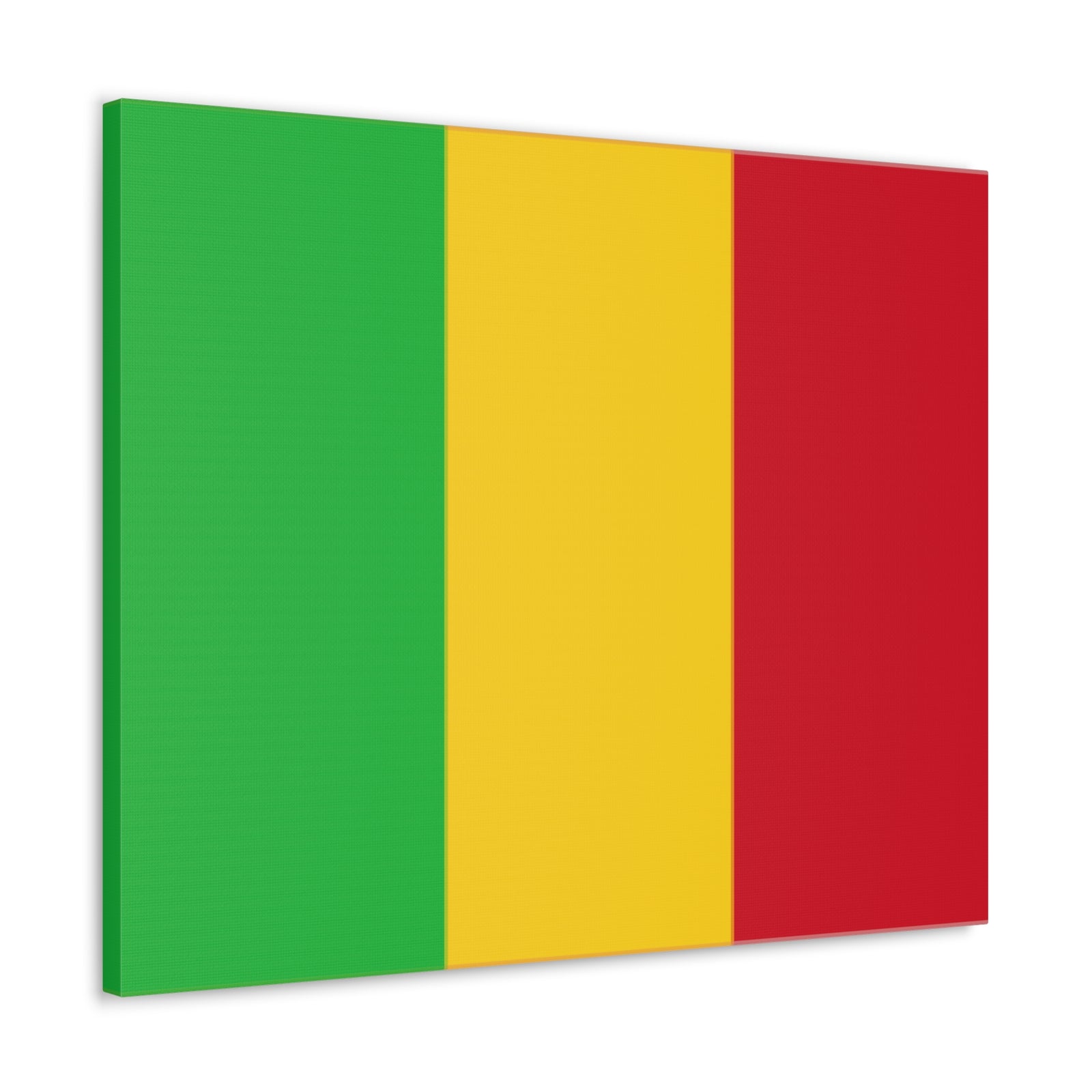 Mali Country Flag Canvas Vibrant Wall Art Unframed Home Decor-Express Your Love Gifts