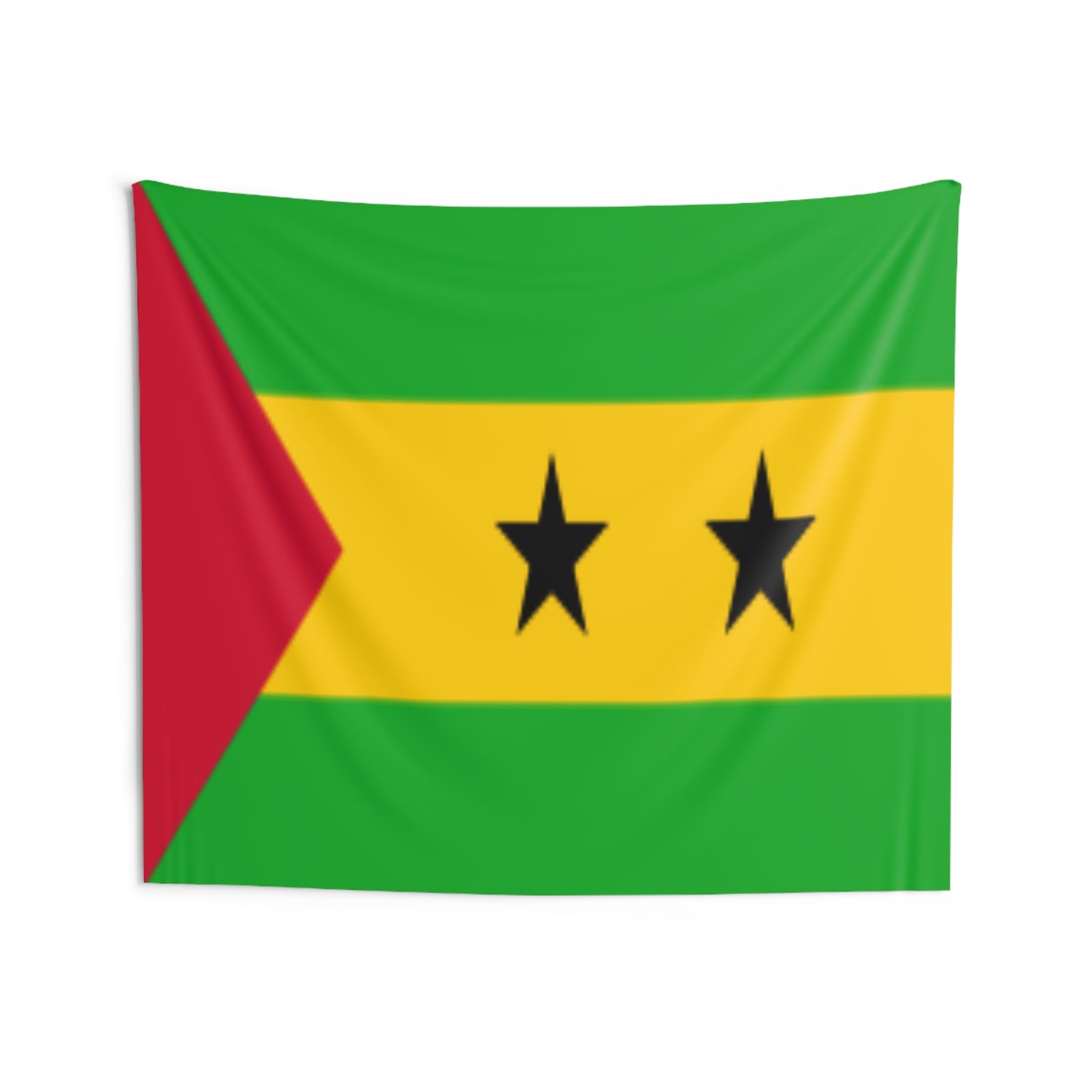 São Tomé and Príncipe Country Flag Wall Hanging Tapestry-Express Your Love Gifts