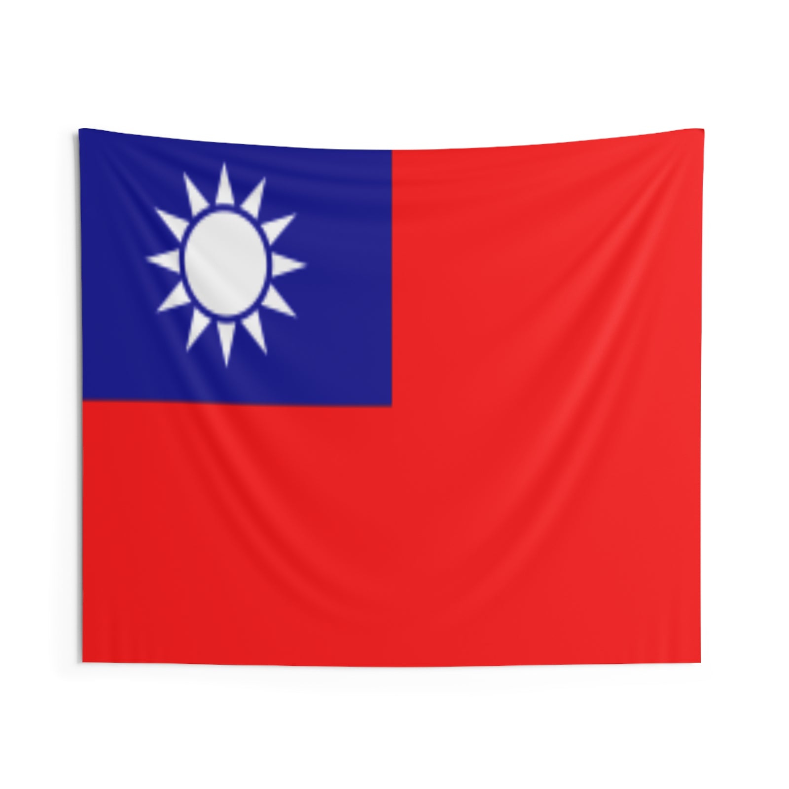 Taiwan Country Flag Wall Hanging Tapestry-Express Your Love Gifts