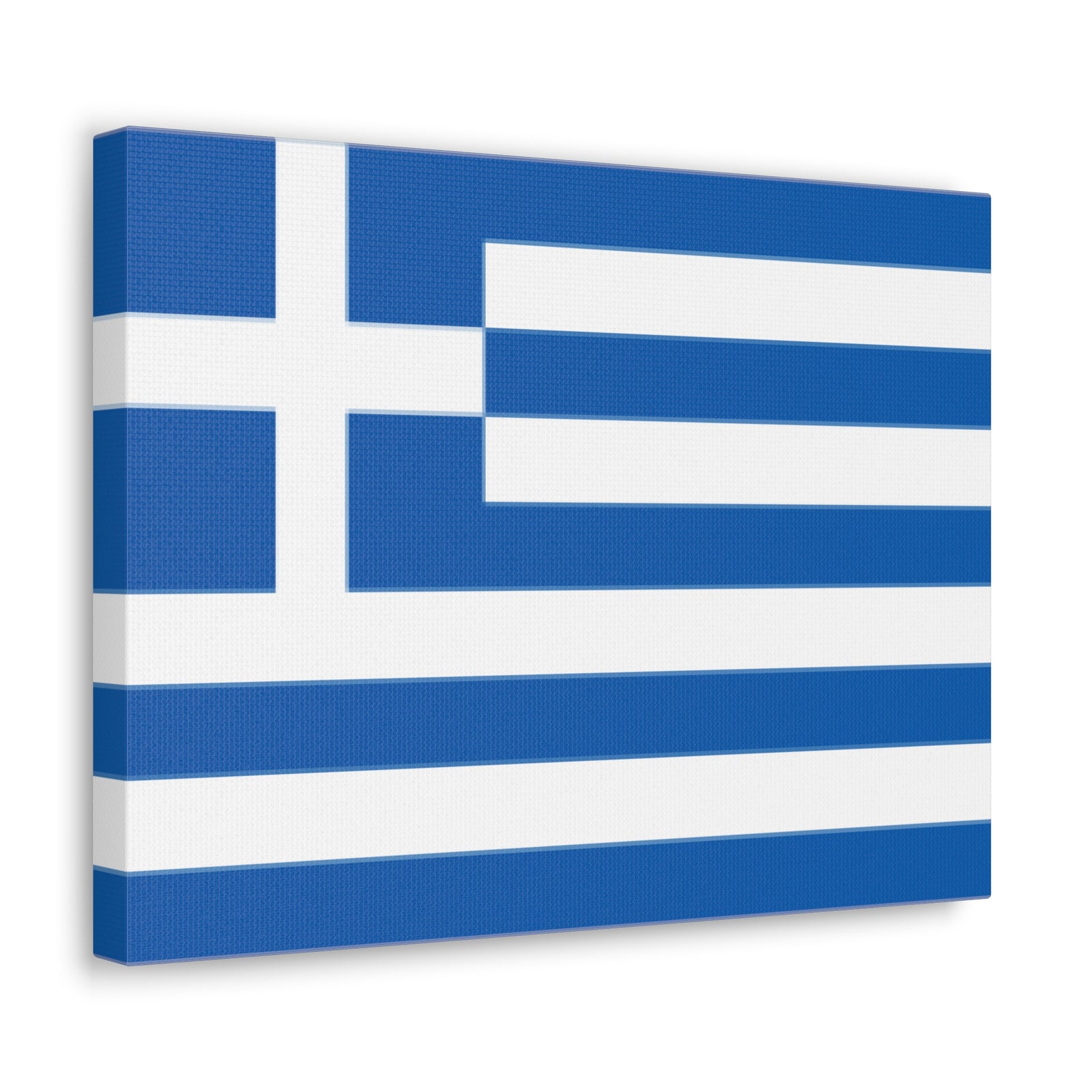 Greece Country Flag Canvas Vibrant Wall Art Unframed Home Decor-Express Your Love Gifts