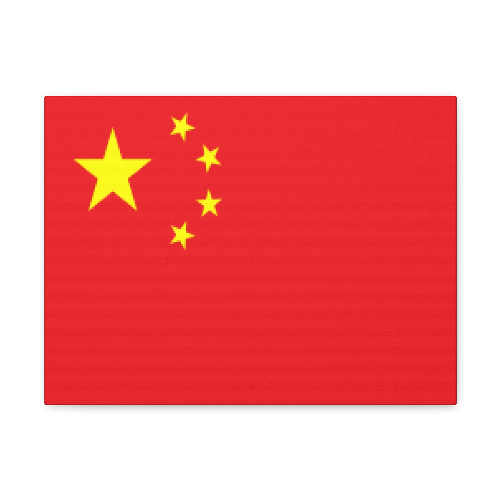 China Country Flag Canvas Vibrant Wall Art Unframed Home Decor-Express Your Love Gifts