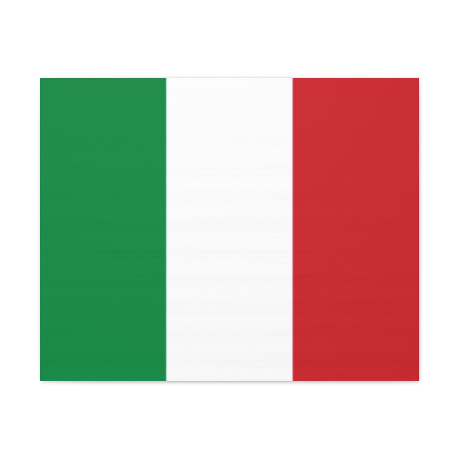 Italy Country Flag Canvas Vibrant Wall Art Unframed Home Decor-Express Your Love Gifts