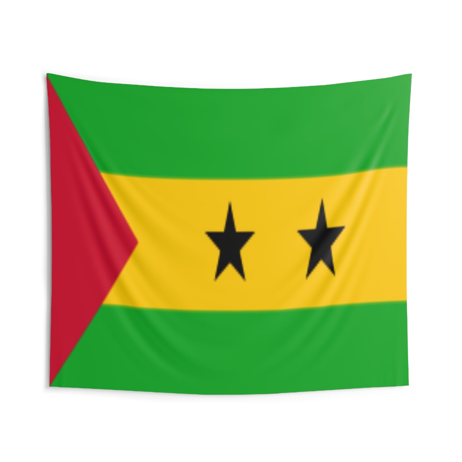 São Tomé and Príncipe Country Flag Wall Hanging Tapestry-Express Your Love Gifts