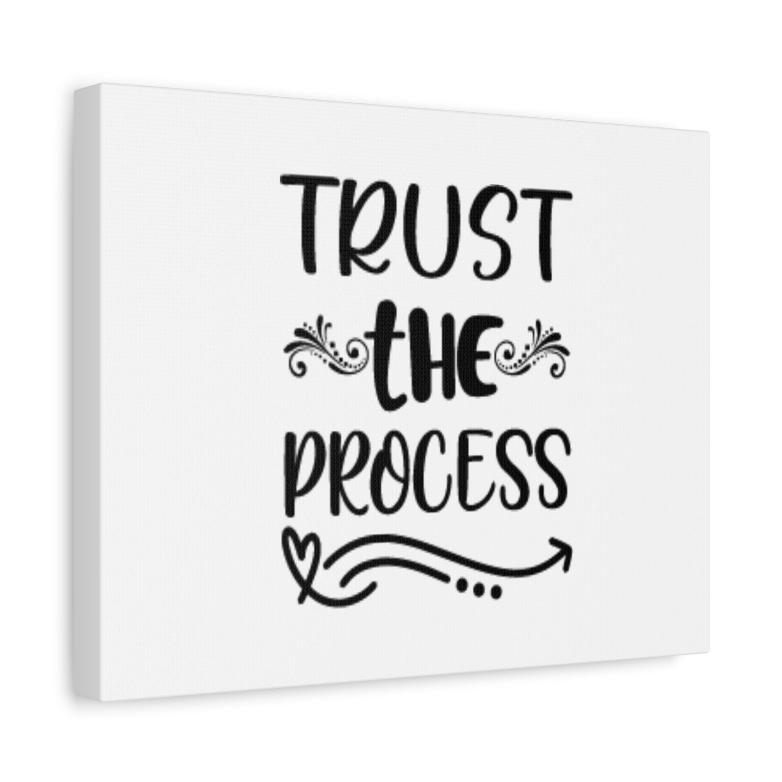 Scripture Canvas Trust The Process Psalm 9:10 Christian Wall Art Bible Verse Print Ready to Hang-Express Your Love Gifts