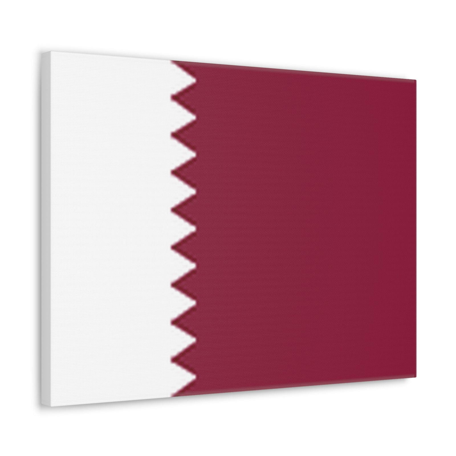 Qatar Country Flag Canvas Vibrant Wall Art Unframed Home Decor-Express Your Love Gifts
