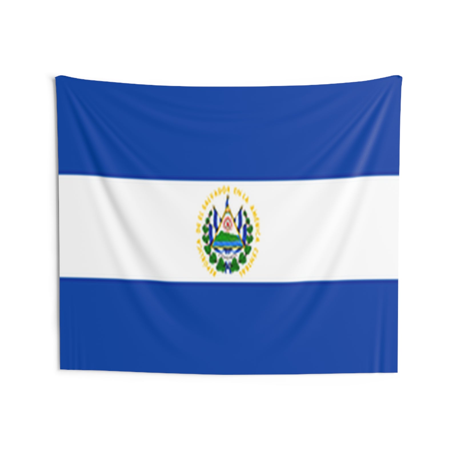 El Salvador Country Flag Wall Hanging Tapestry-Express Your Love Gifts