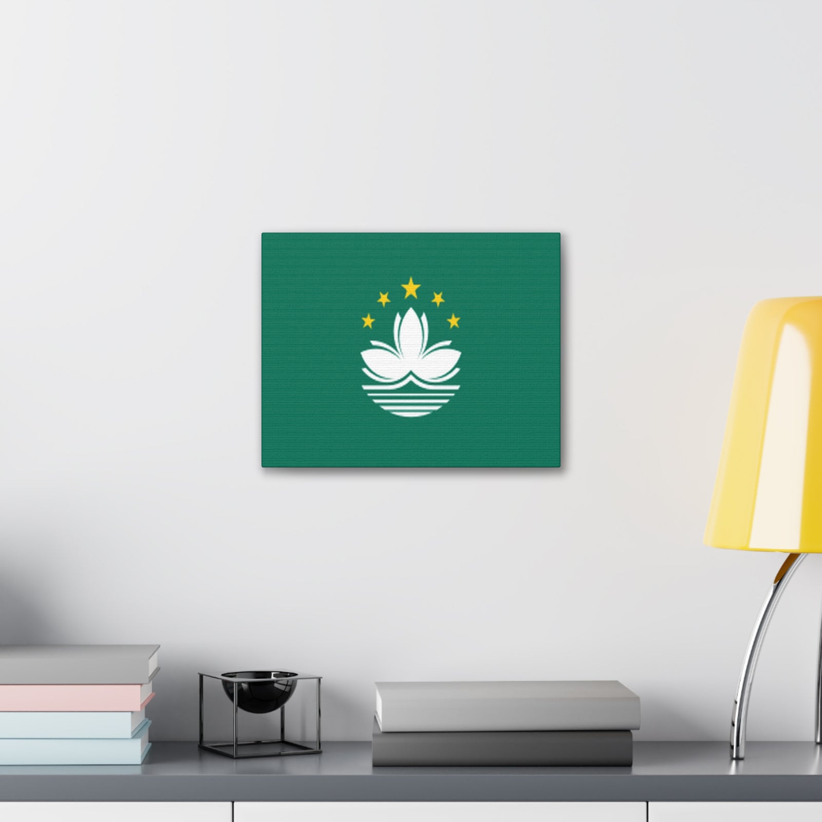Macau Country Flag Canvas Vibrant Wall Art Unframed Home Decor-Express Your Love Gifts