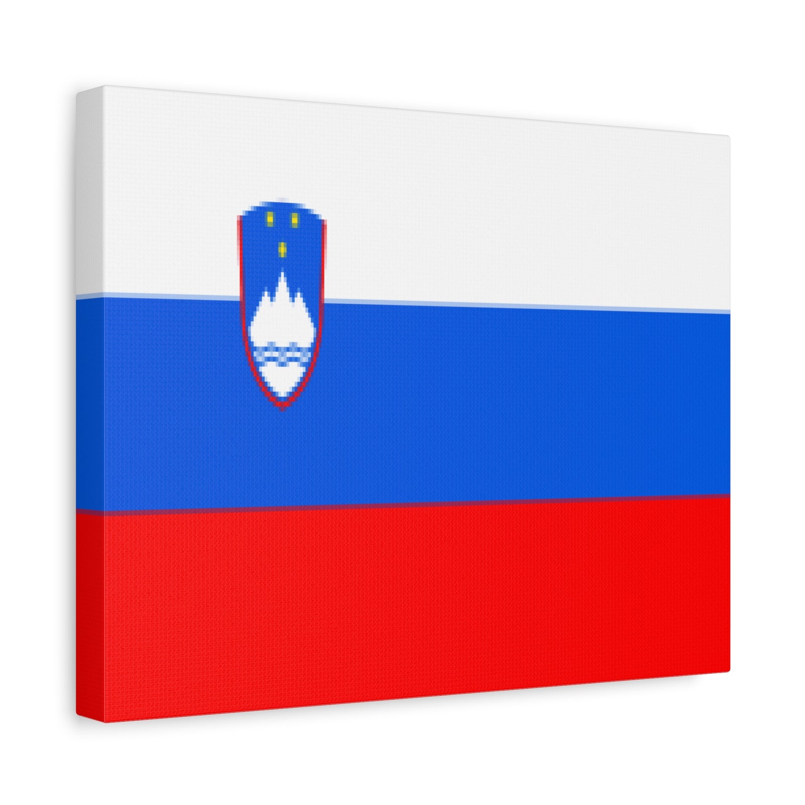 Slovenia Country Flag Canvas Vibrant Wall Art Unframed Home Decor-Express Your Love Gifts