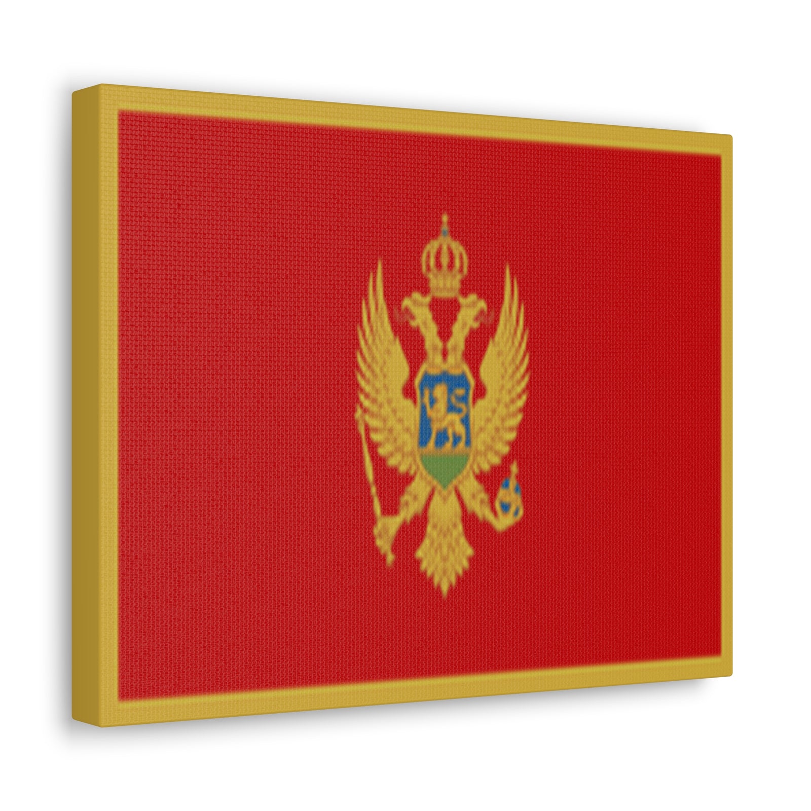 Montenegro Country Flag Canvas Vibrant Wall Art Unframed Home Decor-Express Your Love Gifts