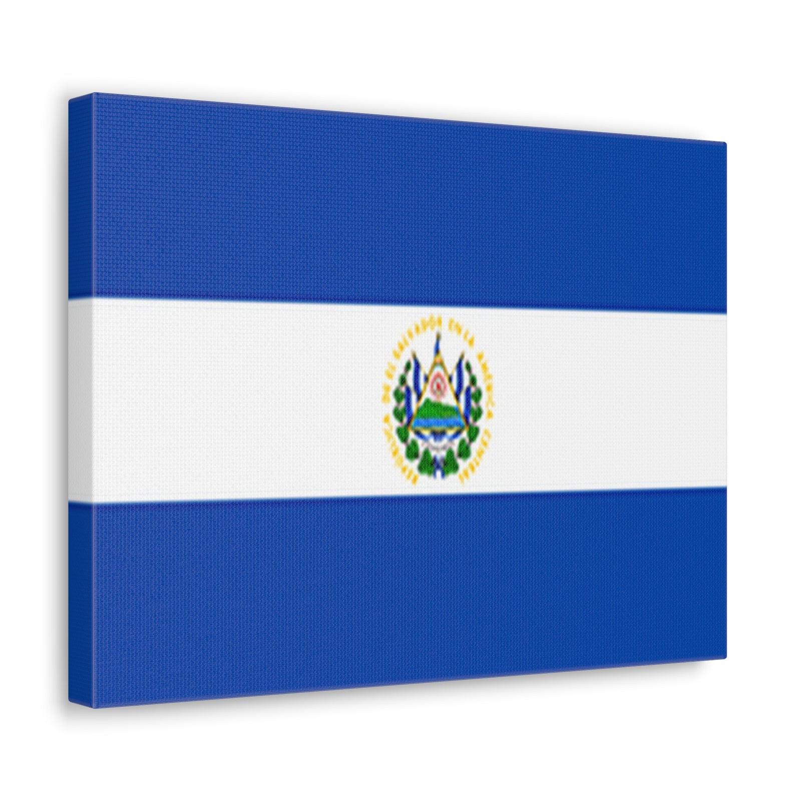 El Salvador Country Flag Canvas Vibrant Wall Art Unframed Home Decor-Express Your Love Gifts