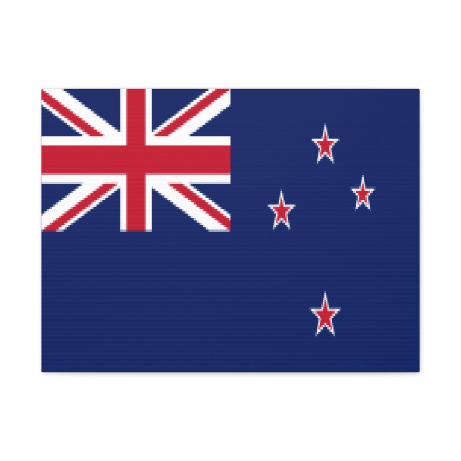 New Zealand Country Flag Canvas Vibrant Wall Art Unframed Home Decor-Express Your Love Gifts