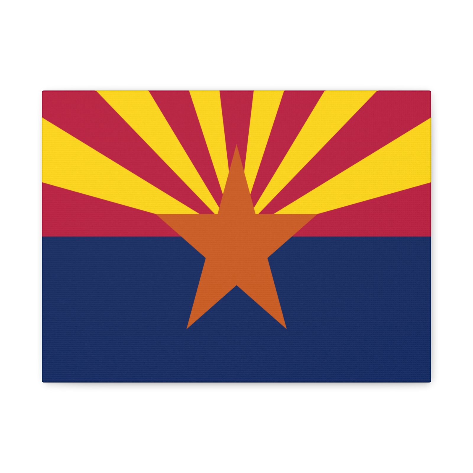 Arizona State Flag Canvas Vibrant Wall Art Unframed Home Decor-Express Your Love Gifts