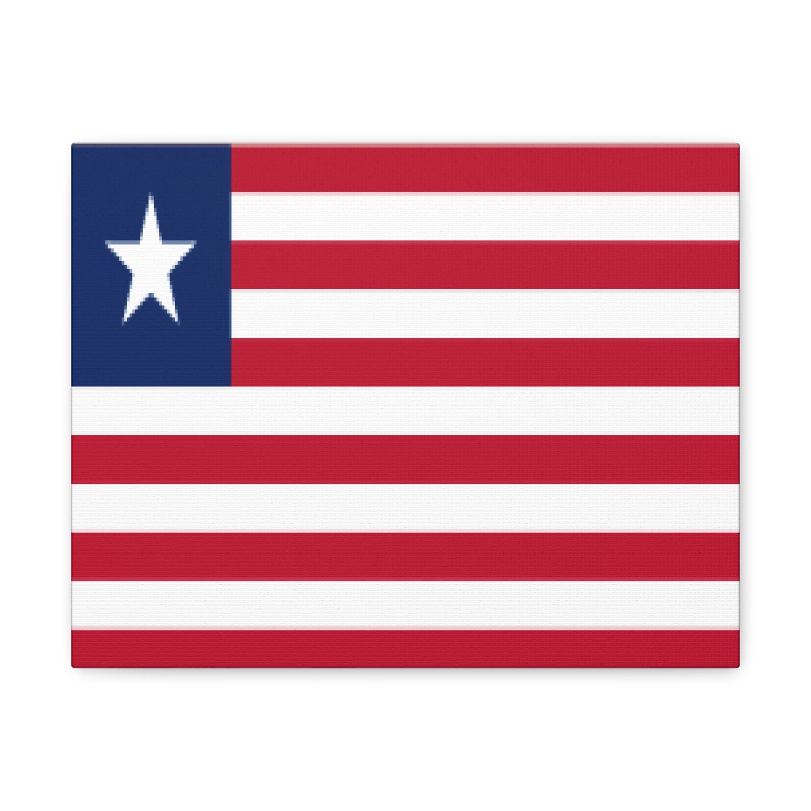 Liberia Country Flag Canvas Vibrant Wall Art Unframed Home Decor-Express Your Love Gifts