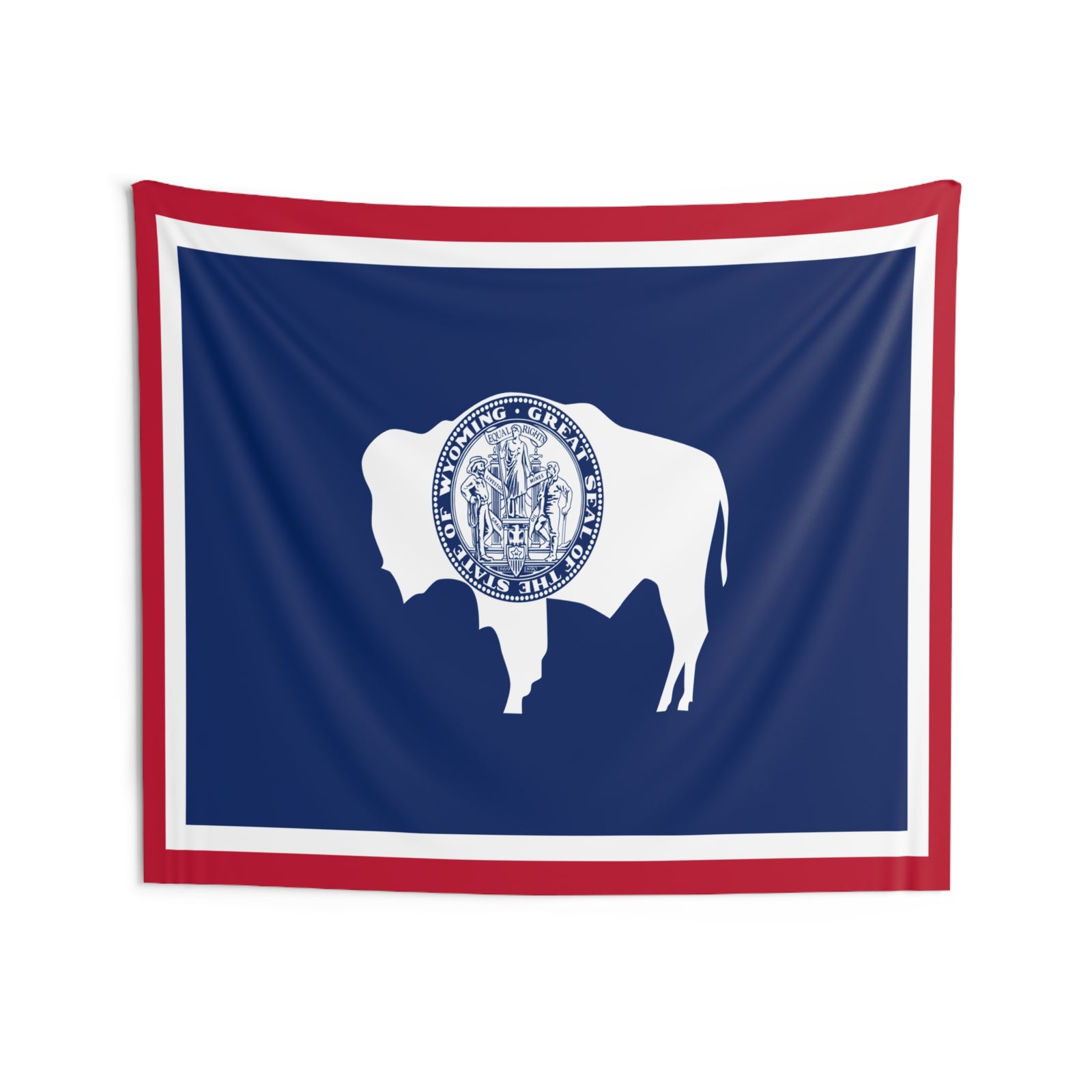 Wyoming State Flag Wall Hanging Tapestry-Express Your Love Gifts