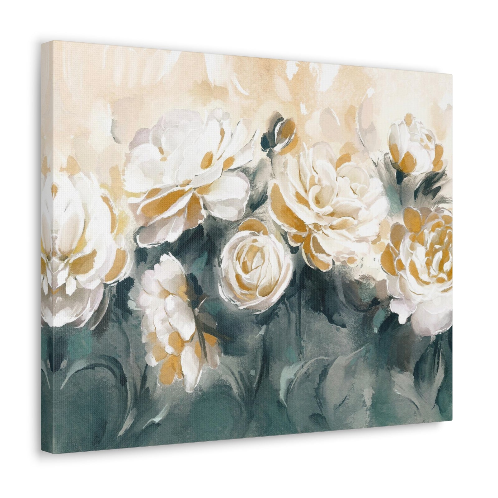 Painting With Flower Rose And Peonies Flower Canvas Wall Art for Home Decor Ready-to-Hang-Express Your Love Gifts