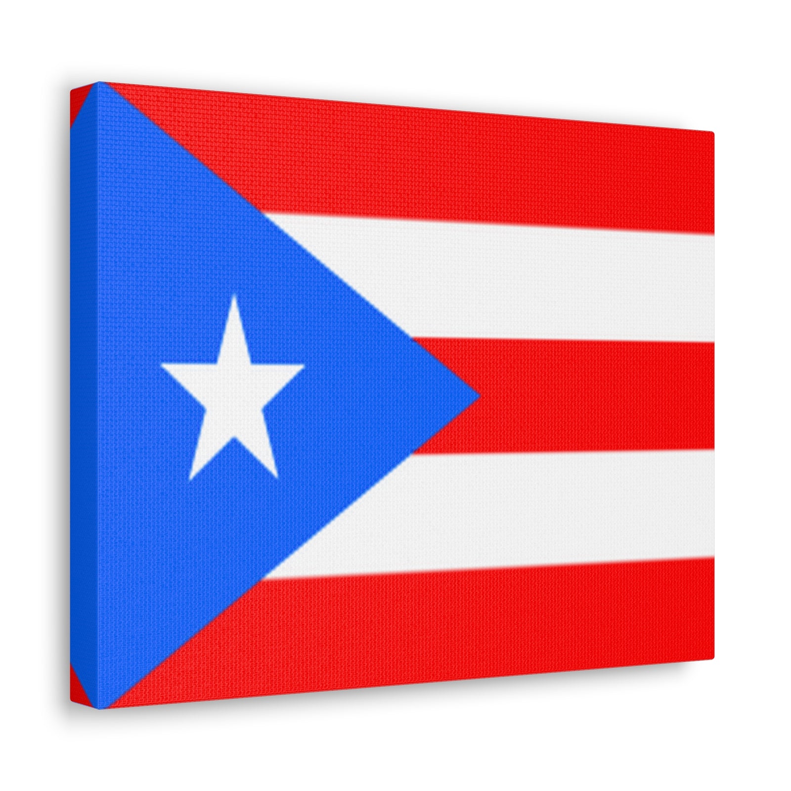 Puerto Rico Country Flag Canvas Vibrant Wall Art Unframed Home Decor-Express Your Love Gifts