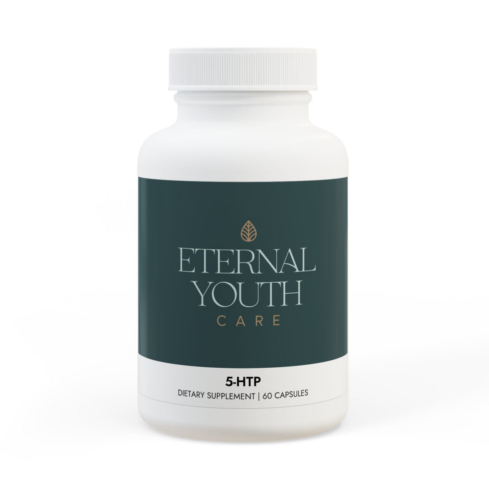 Eternal Youth 5-HTP Supplement – Sleep & Mood Support Non-GMO, Corn-Free (60 Capsules)-Express Your Love Gifts