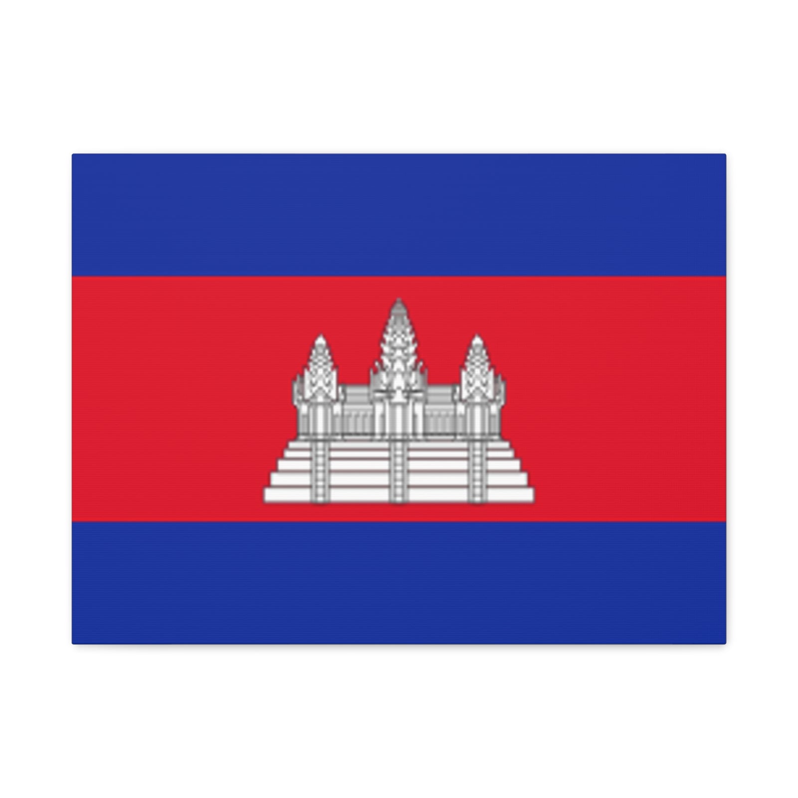 Cambodia Country Flag Canvas Vibrant Wall Art Unframed Home Decor-Express Your Love Gifts