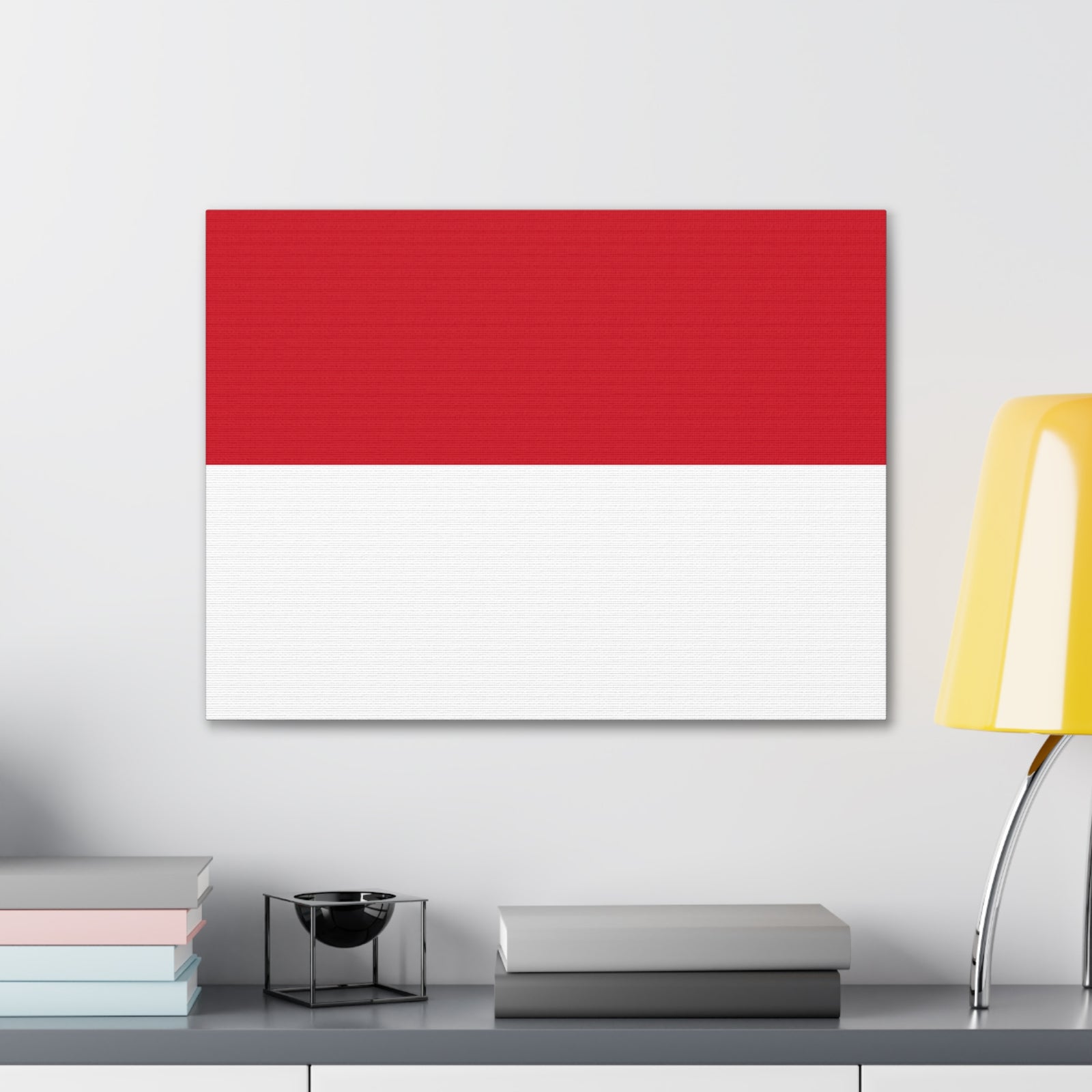 Monaco Country Flag Canvas Vibrant Wall Art Unframed Home Decor-Express Your Love Gifts