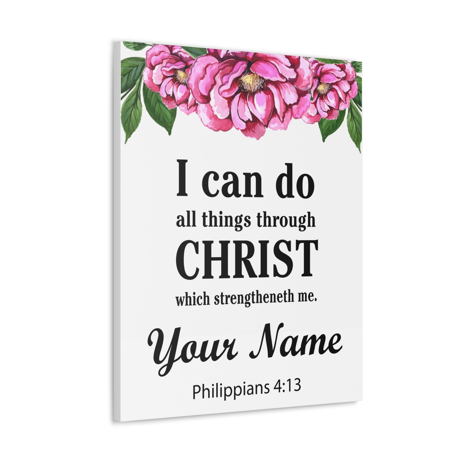 Personalized Philippians 4:13-Express Your Love Gifts