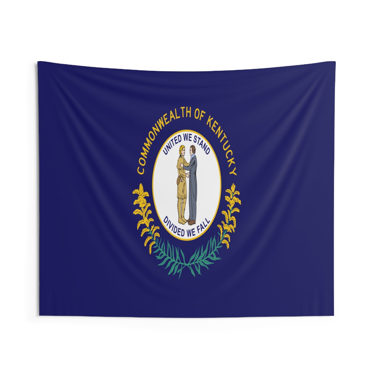 Kentucky State Flag Wall Hanging Tapestry-Express Your Love Gifts