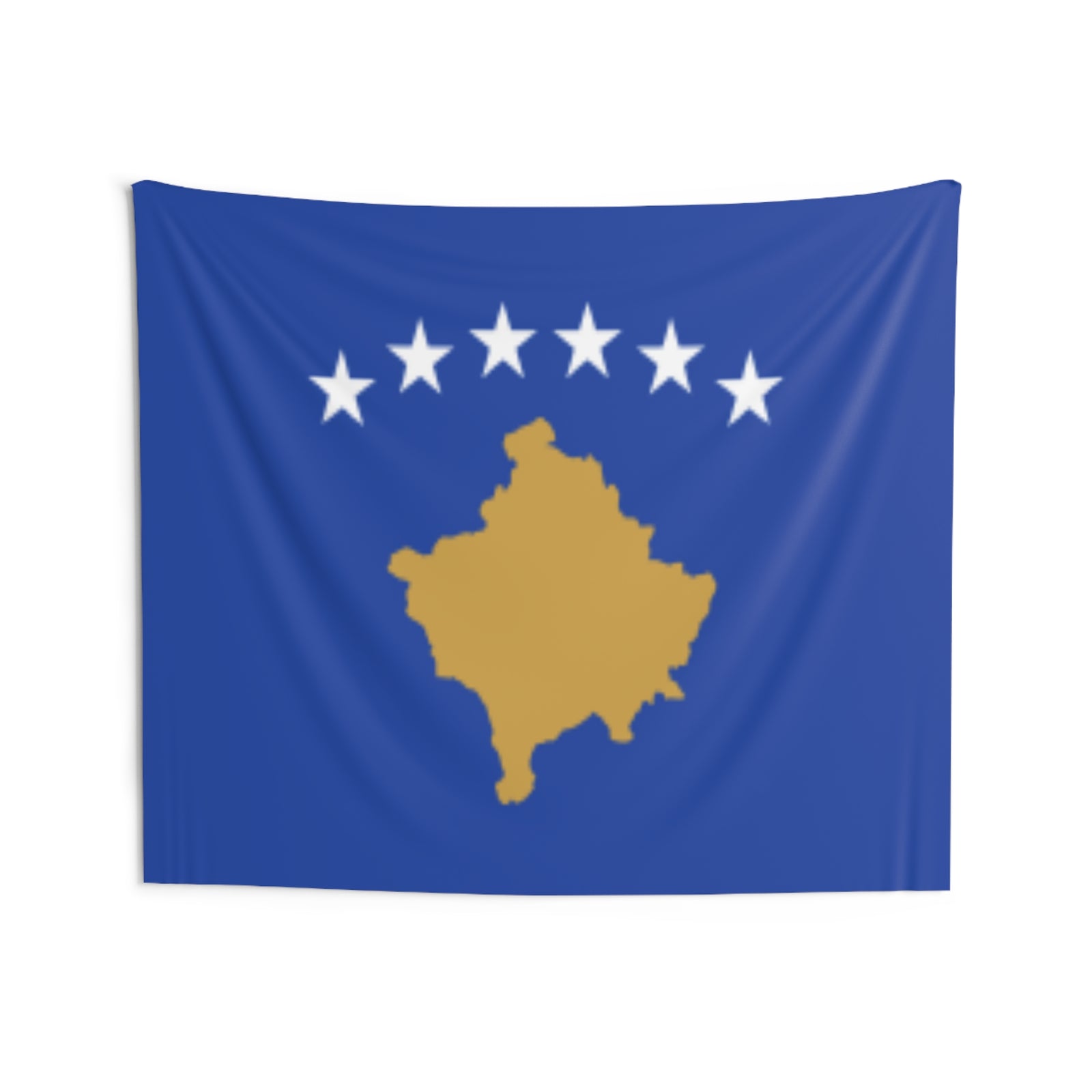Kosovo Country Flag Wall Hanging Tapestry-Express Your Love Gifts