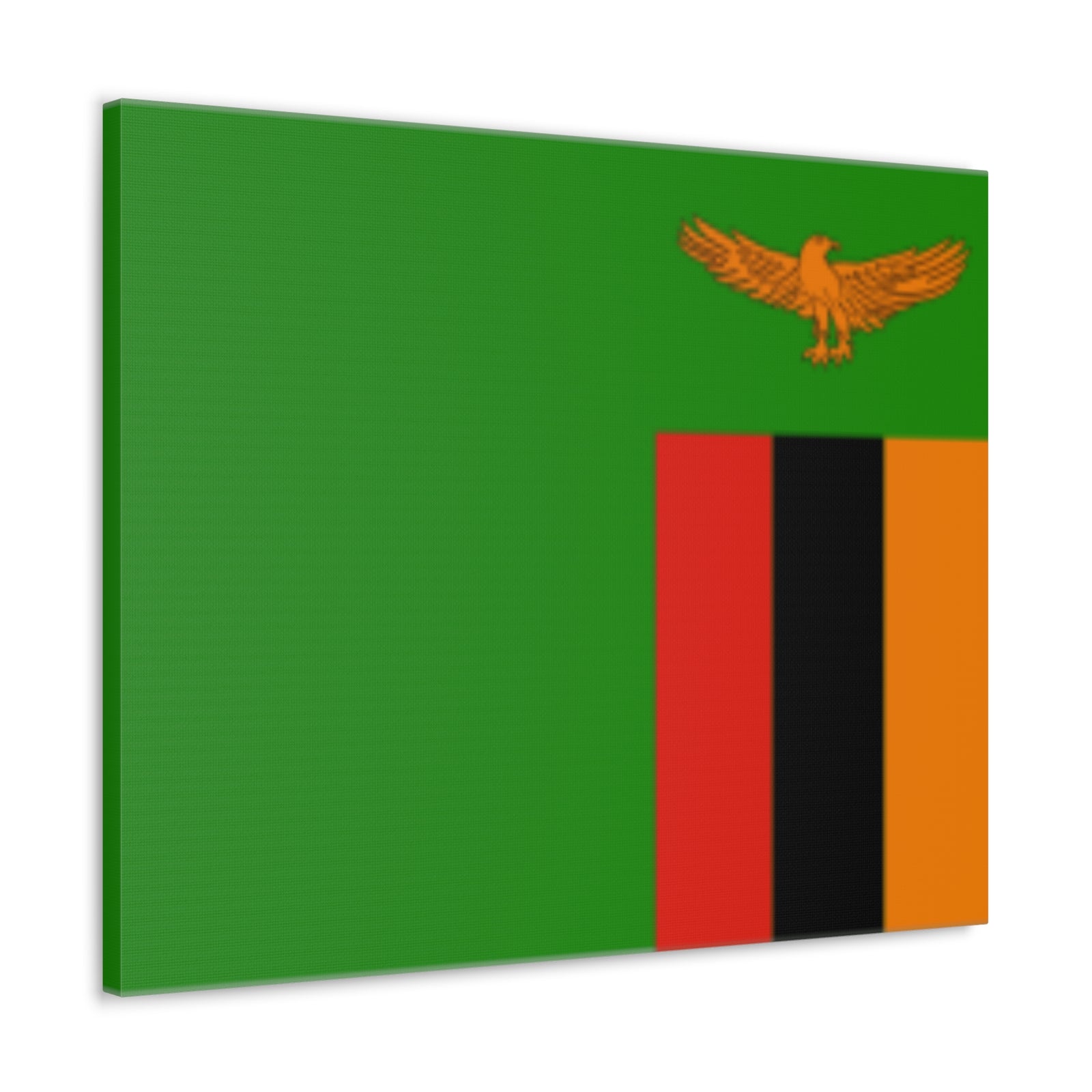 Zambia Country Flag Canvas Vibrant Wall Art Unframed Home Decor-Express Your Love Gifts