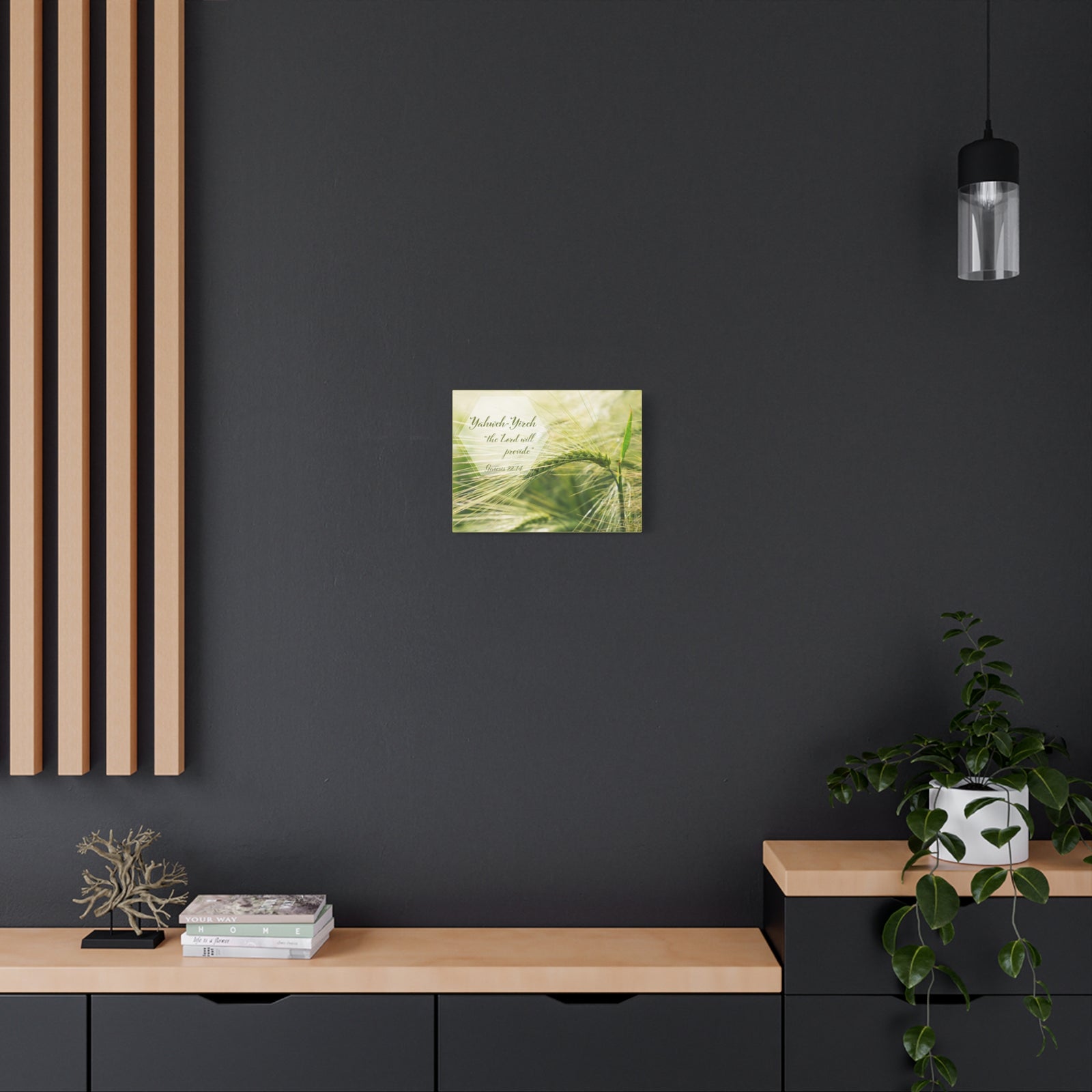 Scripture Walls The Lord Will Provide Genesis 22:14 Bible Verse Canvas Christian Wall Art Bible Verse Print Ready To Hang-Express Your Love Gifts
