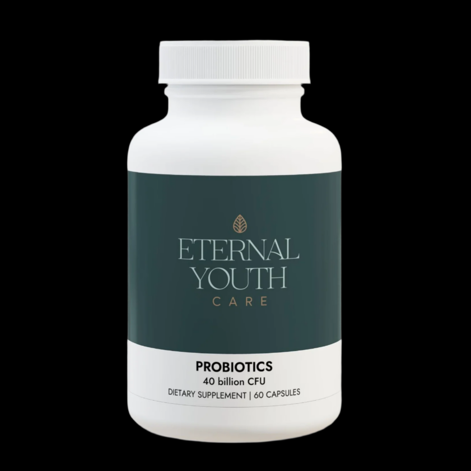 Eternal Youth Care Probiotic Supplement 40 Billion CFU with MAKTREK® – Digestive Muscle Support Non-GMO, Corn-Free (60 Capsules)-Express Your Love Gifts