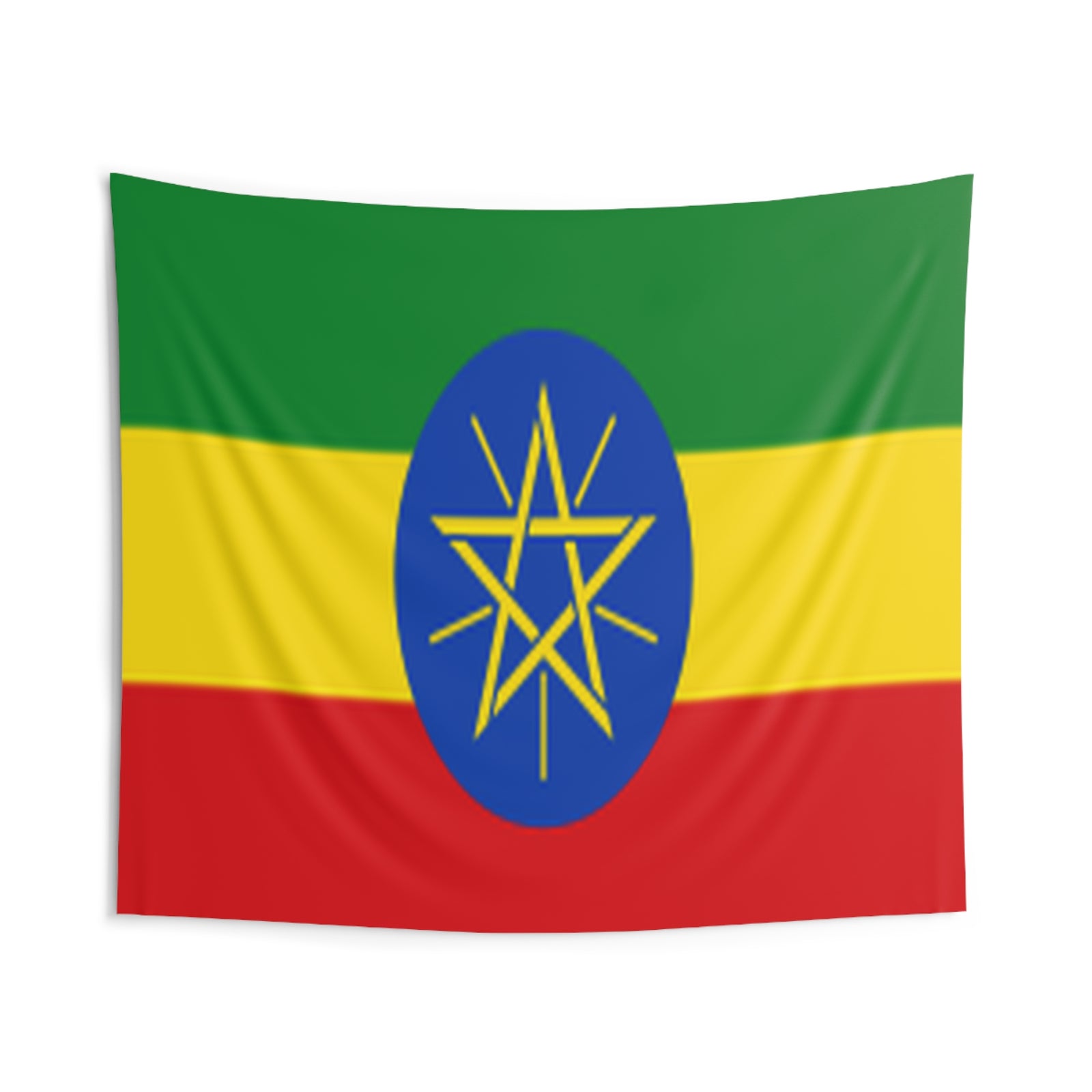 Ethiopia Country Flag Wall Hanging Tapestry-Express Your Love Gifts