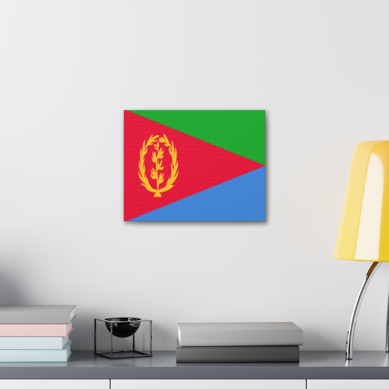 Eritrea Country Flag Canvas Vibrant Wall Art Unframed Home Decor-Express Your Love Gifts