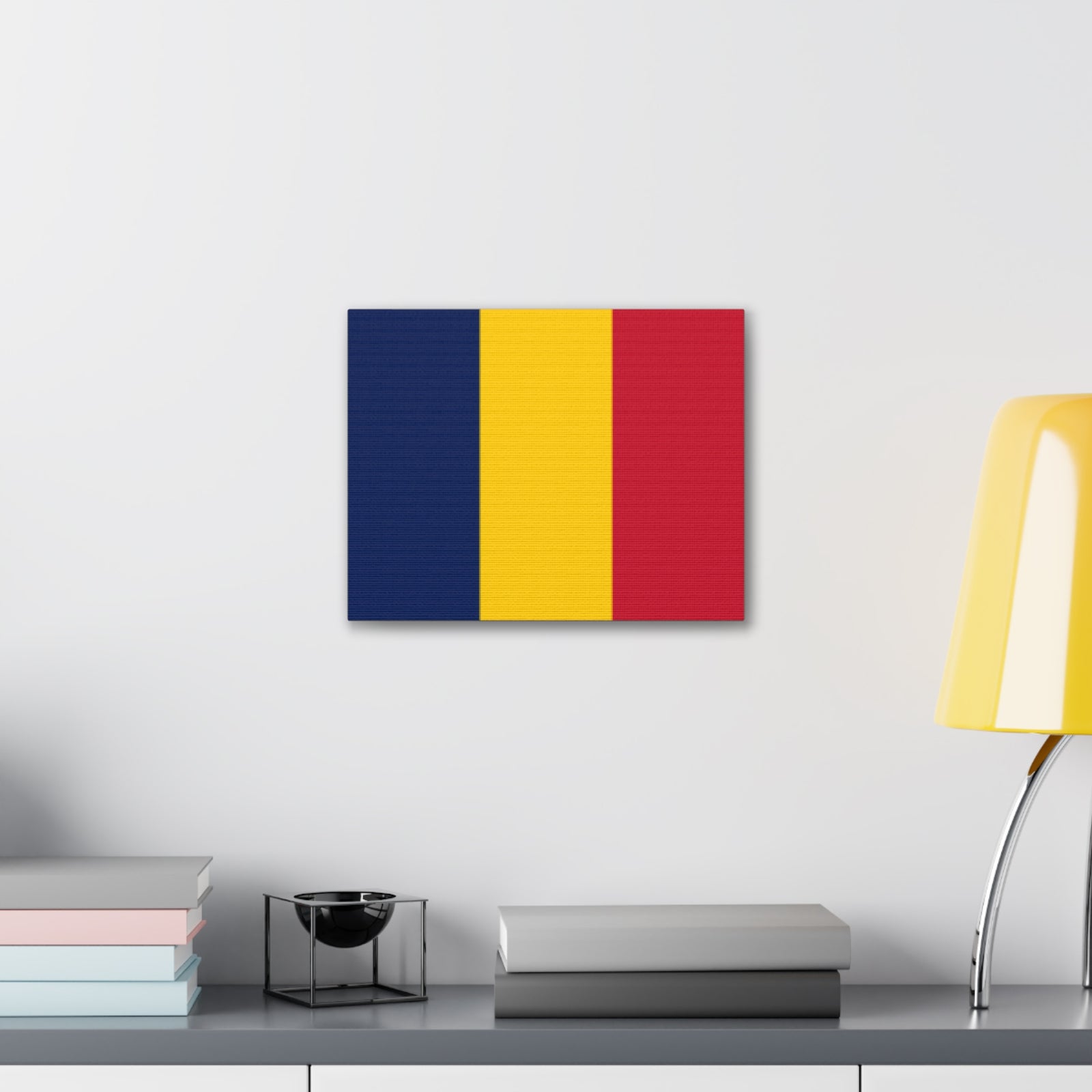 Chad Country Flag Canvas Vibrant Wall Art Unframed Home Decor-Express Your Love Gifts