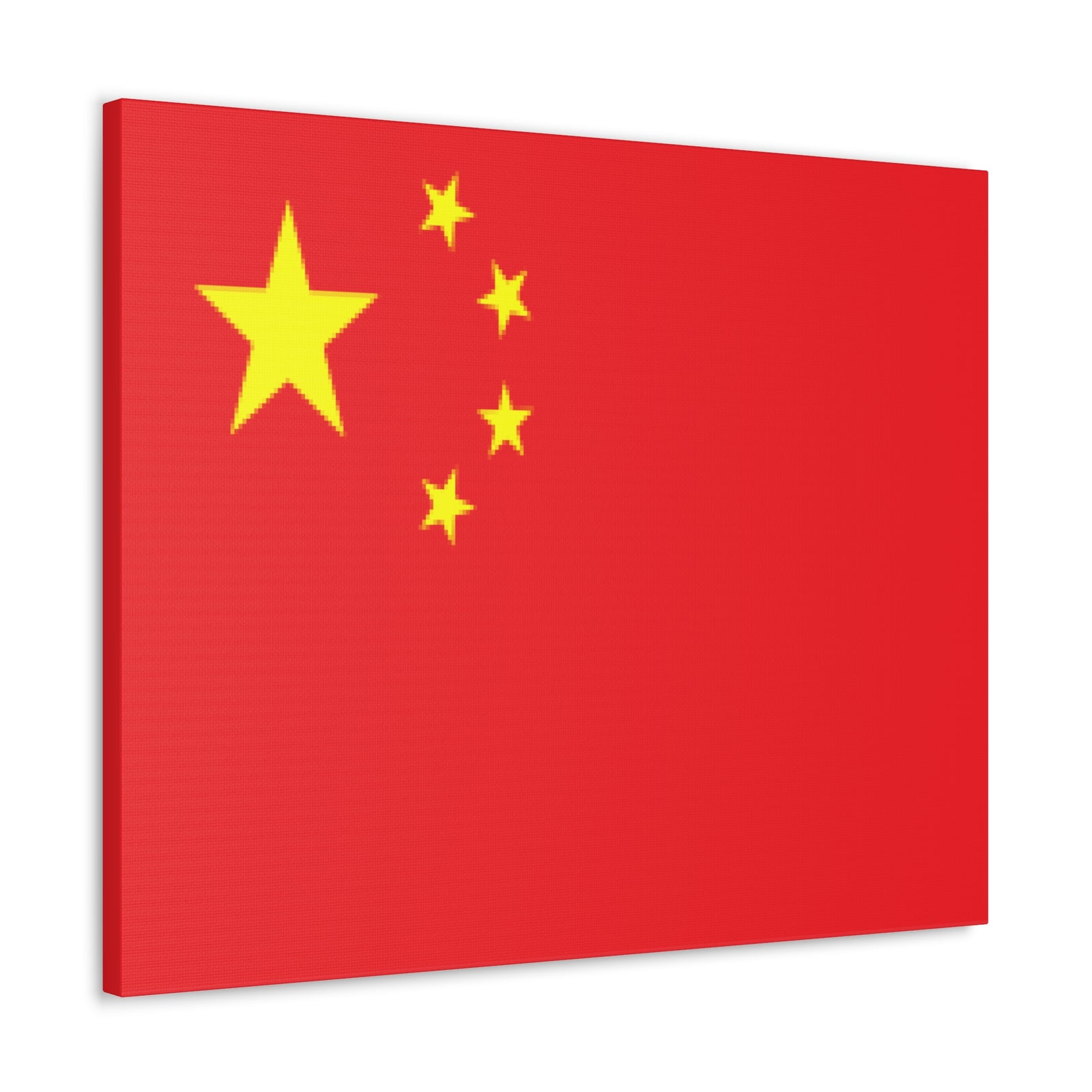 China Country Flag Canvas Vibrant Wall Art Unframed Home Decor-Express Your Love Gifts