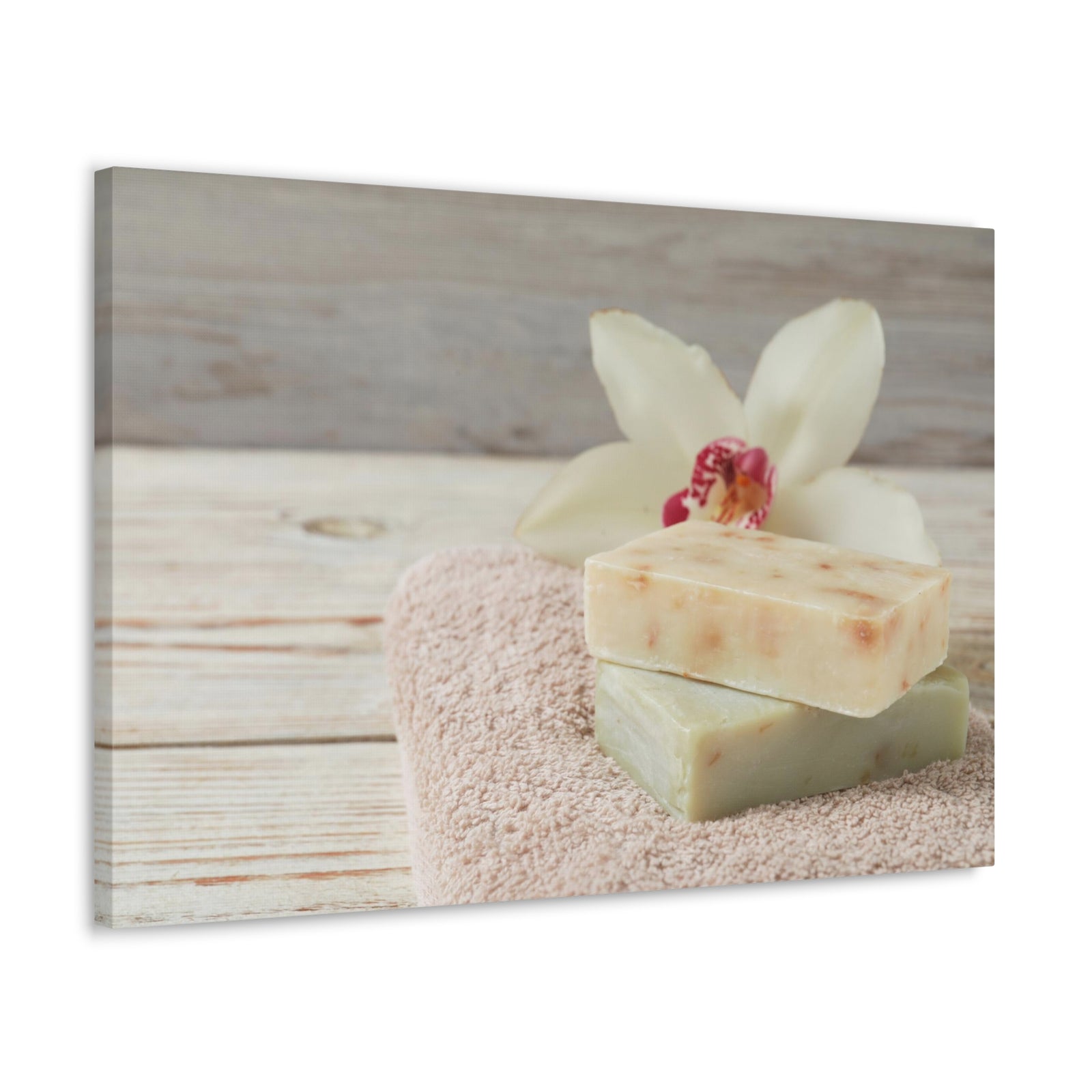 Terry Towel and Lily Forest Floral Nature Photography Canvas Wall Art for Home Decor Ready-to-Hang-Express Your Love Gifts