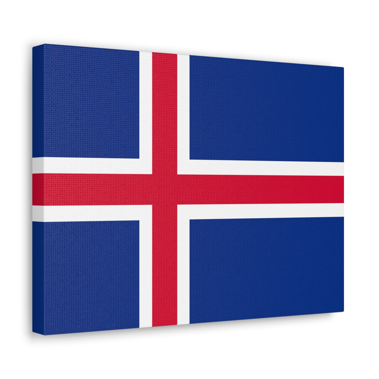 Iceland Country Flag Canvas Vibrant Wall Art Unframed Home Decor-Express Your Love Gifts
