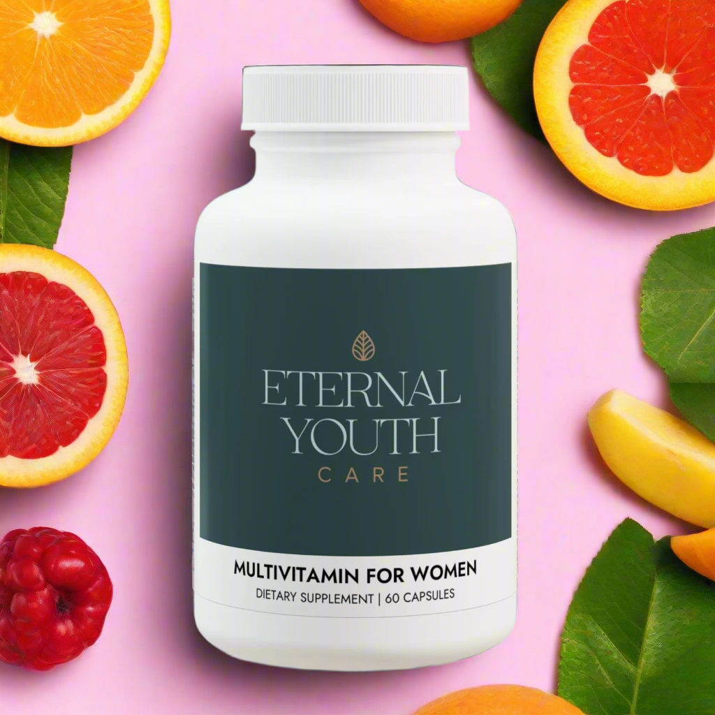 Eternal Youth Multivitamin for Women – Energy, Hair & Antioxidant Support Lactose-Free 60 Capsules-Express Your Love Gifts